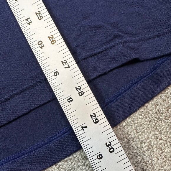 Montbell Merino Wool Navy Blue Baselayer Men's Size X-Large / Skiing / Winter - Picture 4 of 5